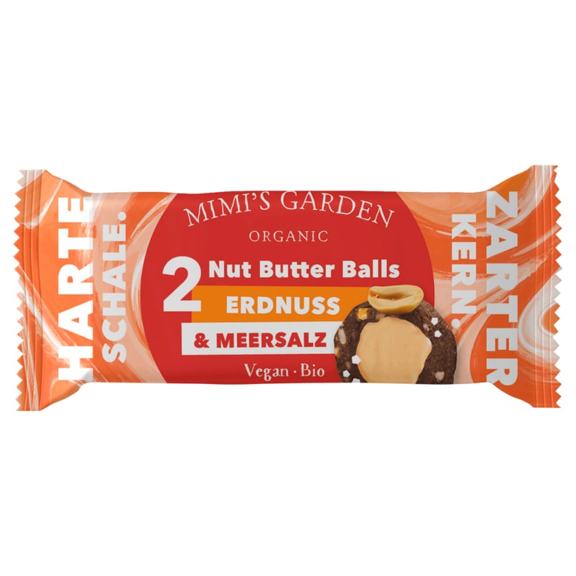 Mimi's Garden Bio Nut Butter Balls Erdnuss vegan 40g